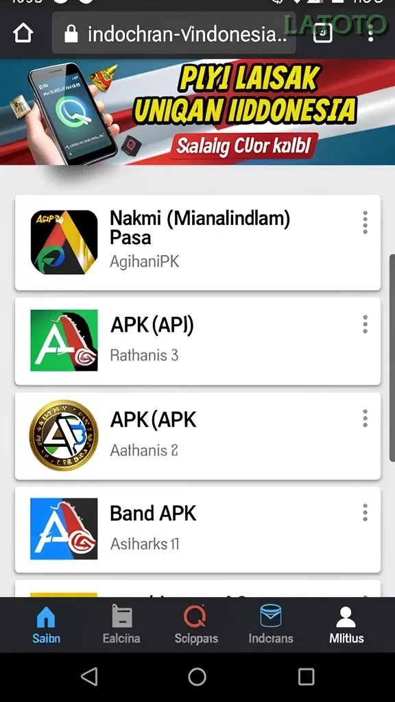 Screenshot Timunmerah nomor 2